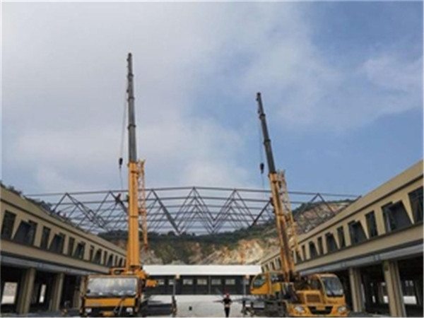 禹州仓储物流网架生产厂家案例